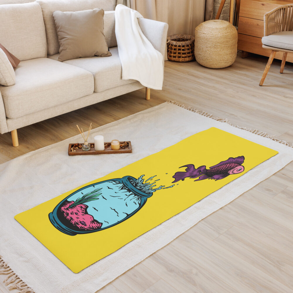 Our Fish Called Wanda Yoga Mat art concierge clothing jpg