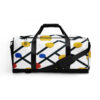 The Colored Dots Duffle Bag white right front art concierge clothing jpg