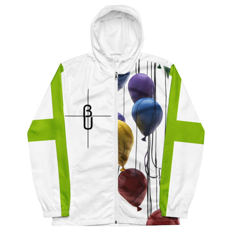 the balloons windbreaker white front art concierge clothing jpg