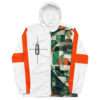 The Green Eyes Windbreaker white front art concierge clothing jpg