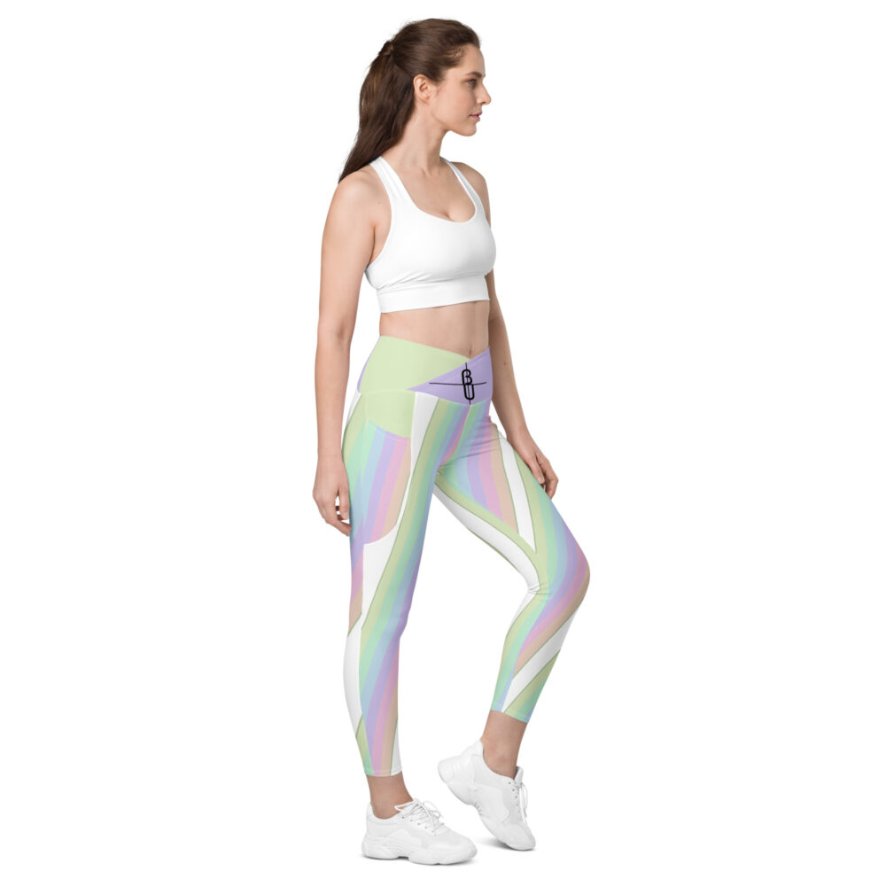 all over print recycled crossover leggings with pockets white right front 677f603e8f256 jpg