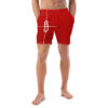 The Solid Red Swim Trunks red front art concierge clothing jpg