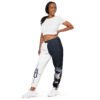 all over print unisex track pants white left front 678af0d349718 jpg