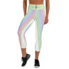 The Lime Cream Yoga Capri Leggings art concierge clothing jpg