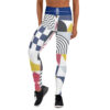 The Ode to Bauhaus Yoga Leggings art concierge clothing jpg