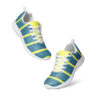 The Stripes Series (Dirty Blue) Men’s Athletic Shoes front art concierge clothing jpg