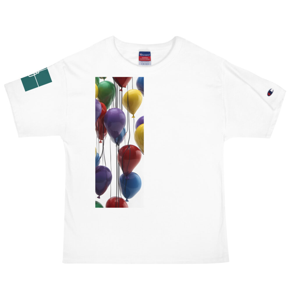 the balloons Champion t shirt art concierge clothing jpg