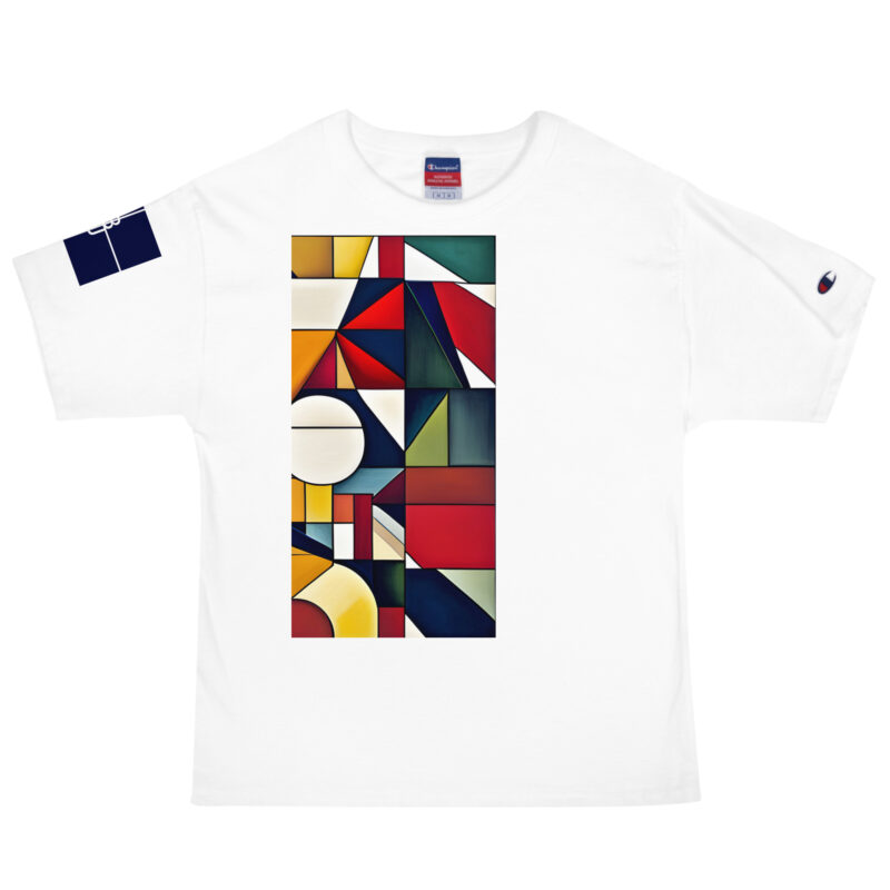 the art deco 5 Champion t shirt art concierge clothing jpg