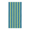 The Stripes Series (Dirty Blue) Towel 30x60 flat art concierge clothing jpg