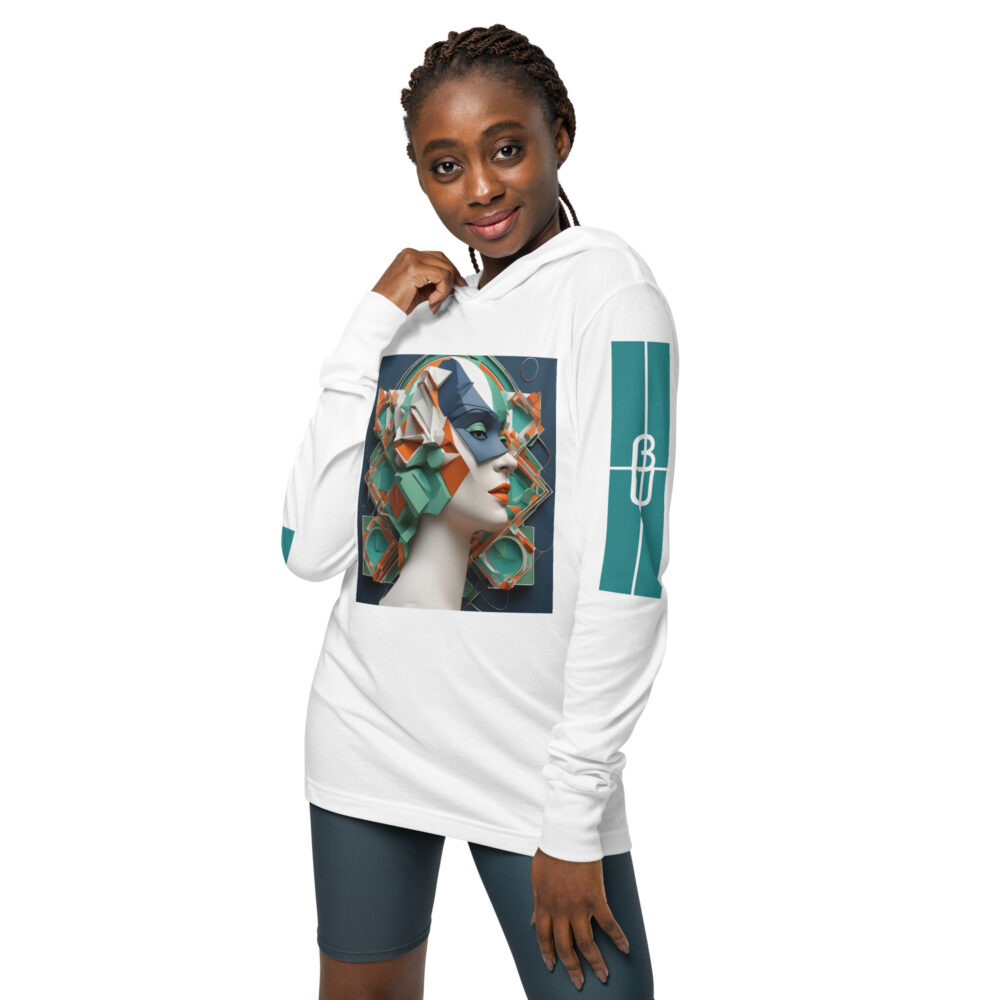 The Art Deco 2 Hooded Long-sleeve Tee art concierge clothing jpg