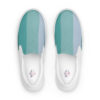 The Seafoam Women’s Slip-on Shoes front art concierge clothing jpg