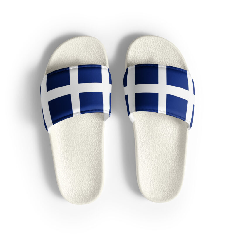 The Nautical Diver Slides white front art concierge clothing jpg