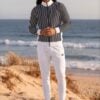 Callum Duneline Break The Stripes Series (Black)Track Jacket Fleece Joggers Canvas Deck Shoes black white front art concierge clothing jpg