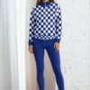 Noa Lofty Look The Nautical Series (Bluenose IV) Blue track jacket yoga leggings Deck Shoes blue white front art concierge clothing jpg