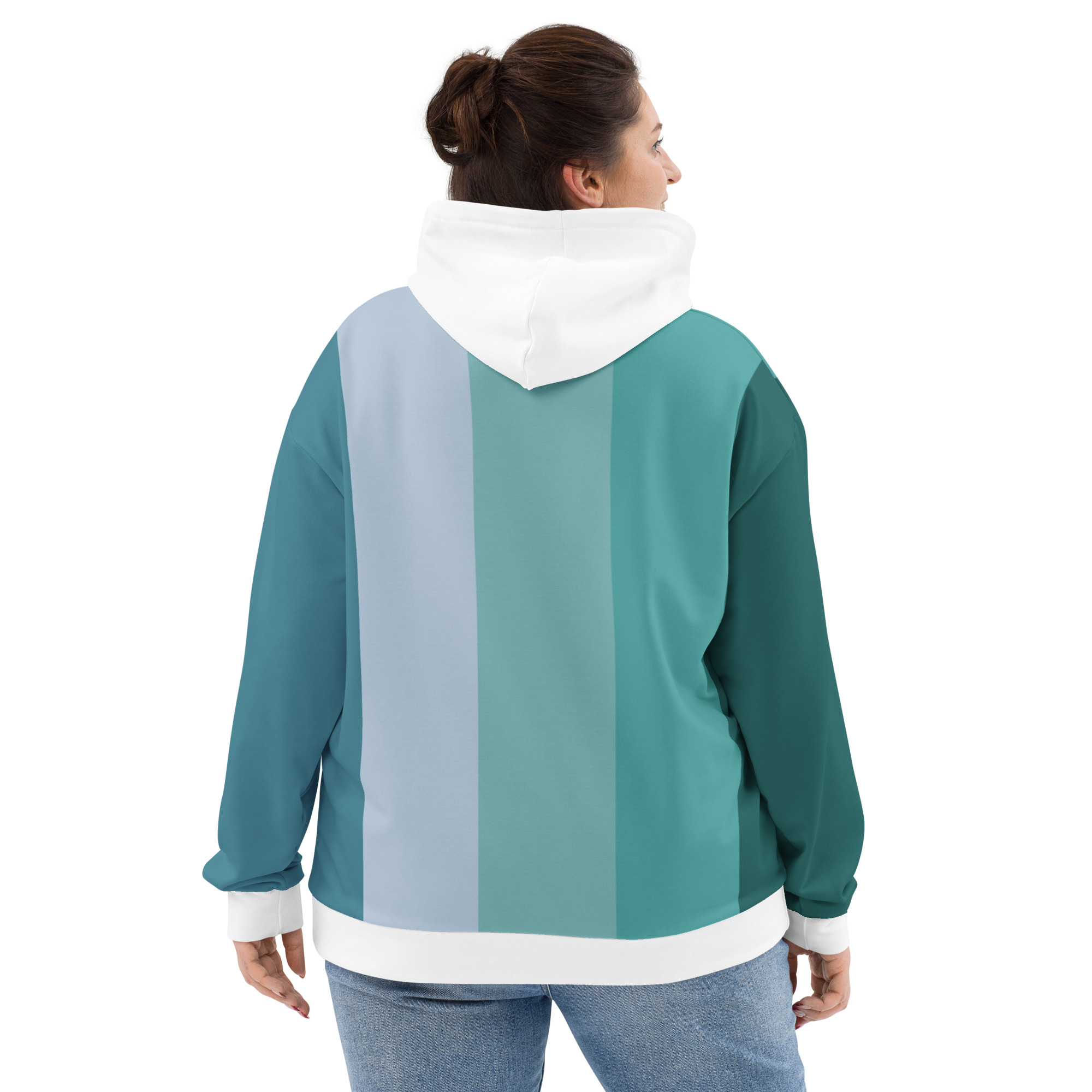 all over print recycled unisex hoodie white back 6801cbe255497 jpg