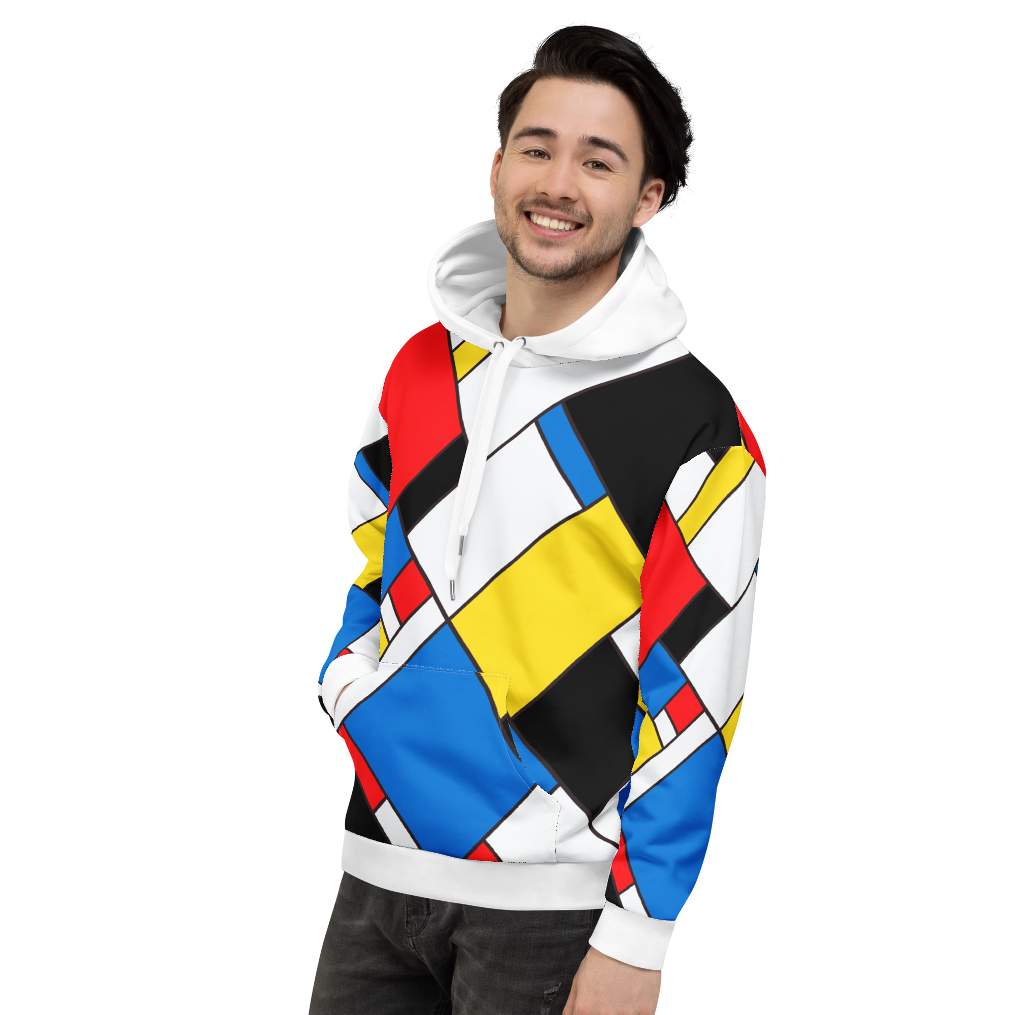 all over print recycled unisex hoodie white left 68007d6ea1c3c jpg