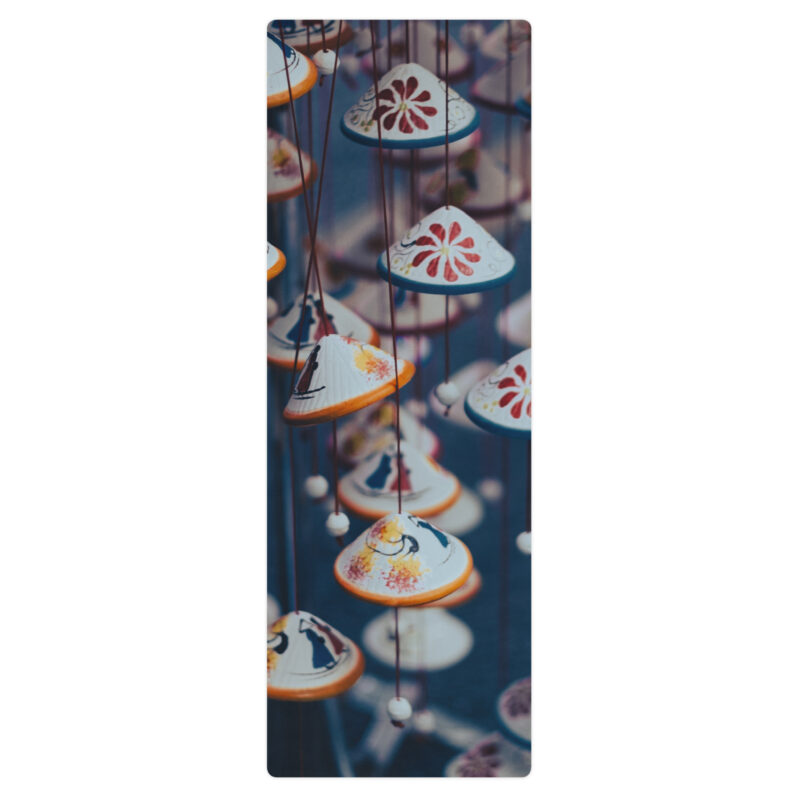 the lanterns yoga mat beige and white front art concierge clothing jpg