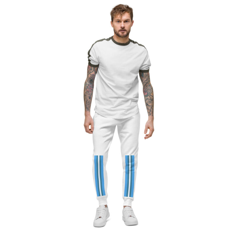 The Posca Blue Fleece Sweatpants posca blue and white front art concierge clothing jpg The Posca Blue Fleece Sweatpants posca blue and white front art concierge clothing jpg