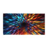 The Color Explosion Towel blue and yellow 30x60 flat art concierge clothing jpg The Color Explosion Towel blue and yellow 30x60 flat art concierge clothing jpg