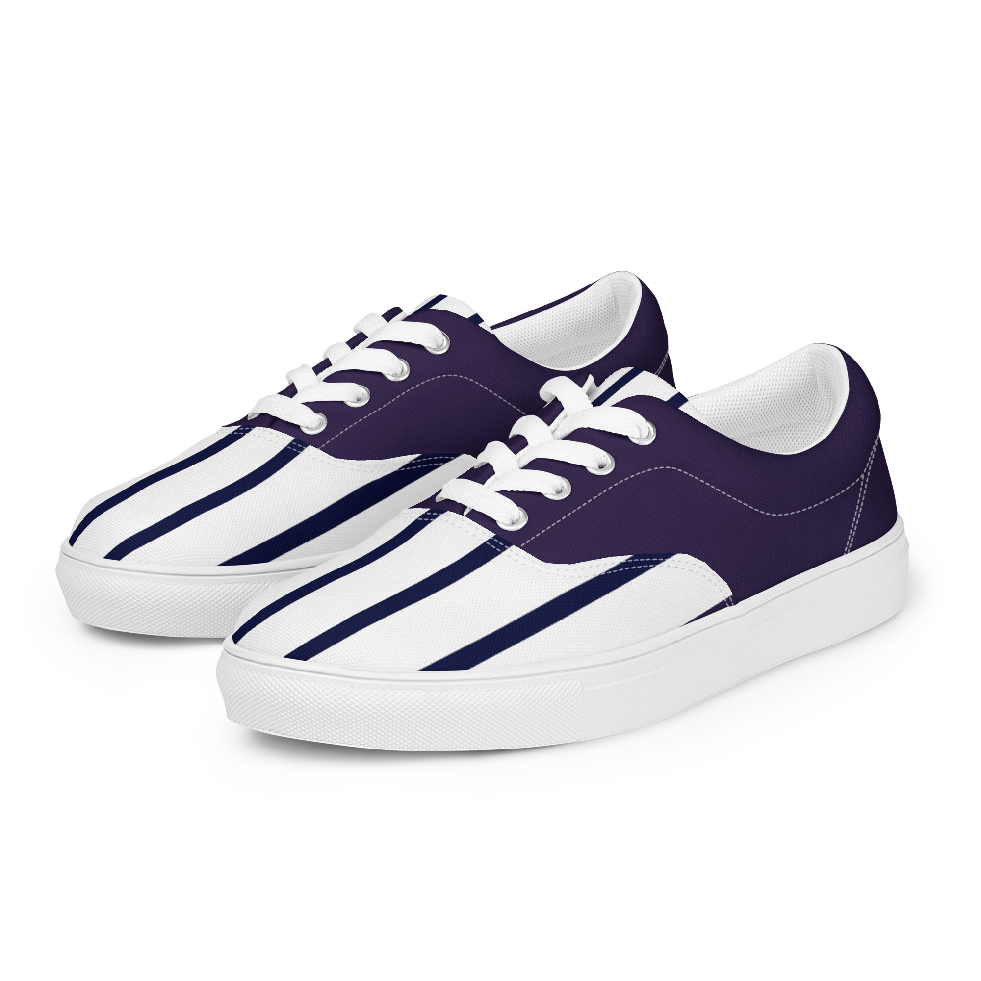 womens lace up canvas shoes white left front 686db47498367 jpg