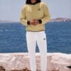 Callum Azure Coast The Bauhaus Series (Khaki and Black) hoodie jogging pants canvas deck shoes khaki black white front art concierge clothing JPG