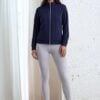Natalia Lofty Look The Stripes Series (Pinstripes) blue grey front art concierge clothing jpg