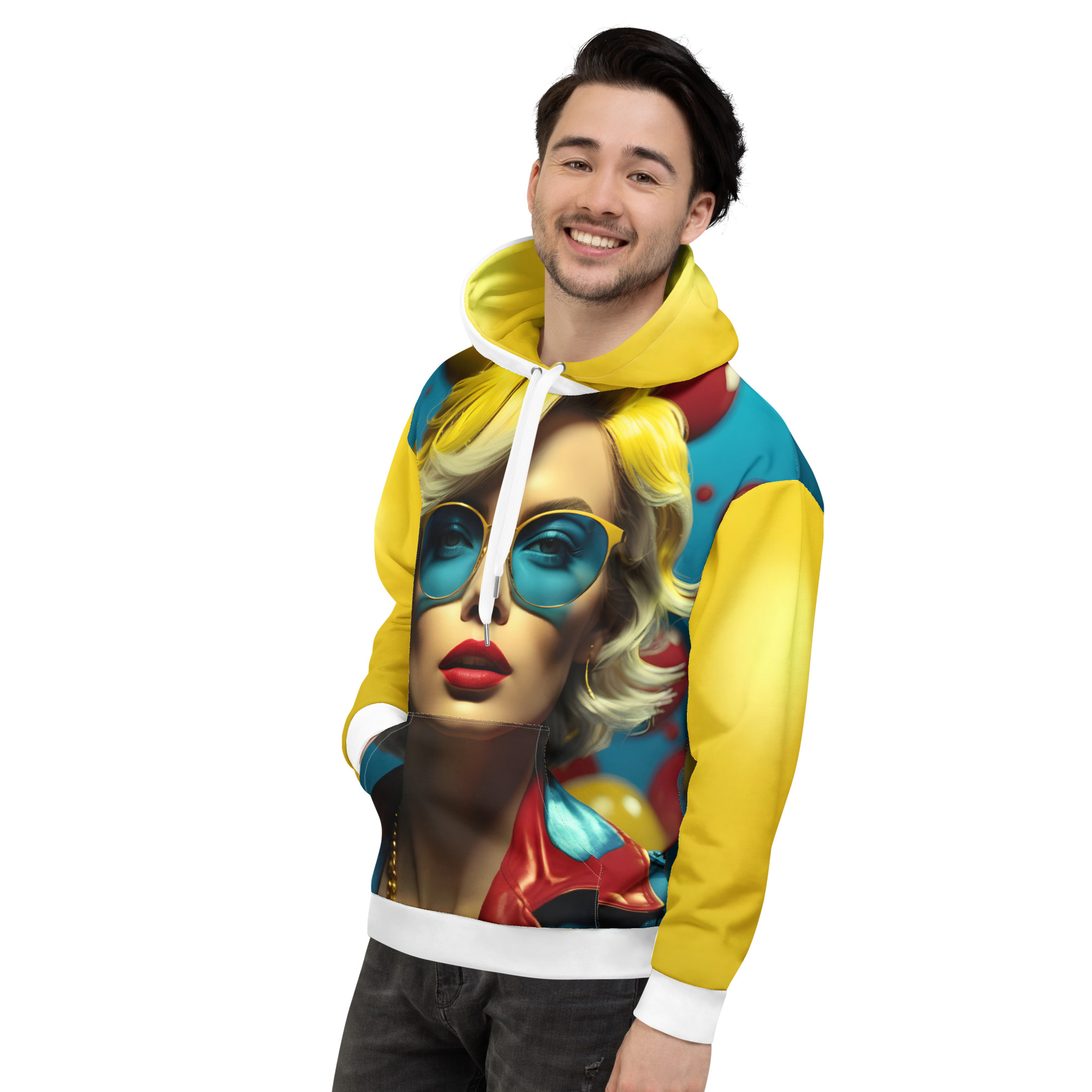 all over print recycled unisex hoodie white left 68cc9df84531d jpg