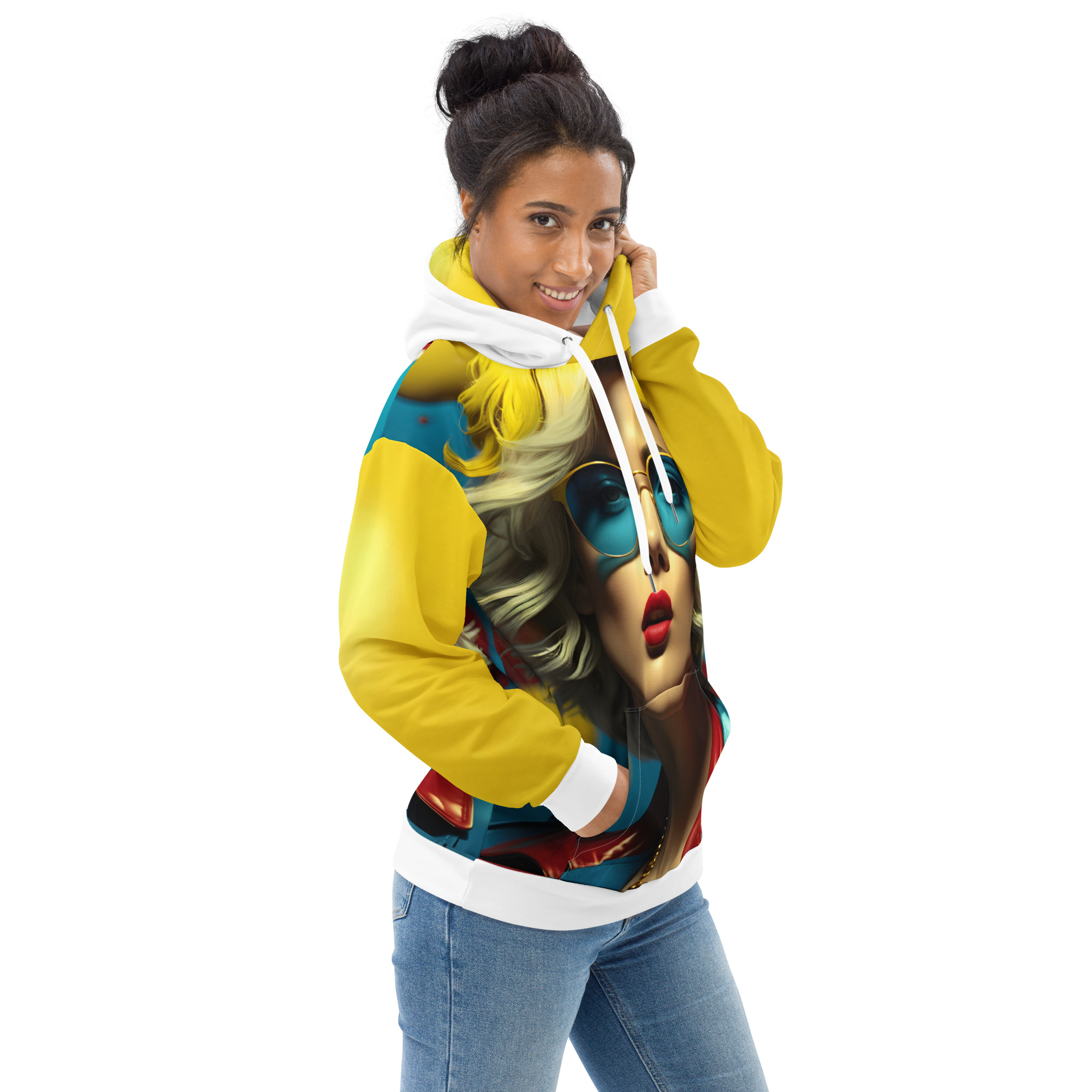 all over print recycled unisex hoodie white right 68cc9df8450f2 jpg