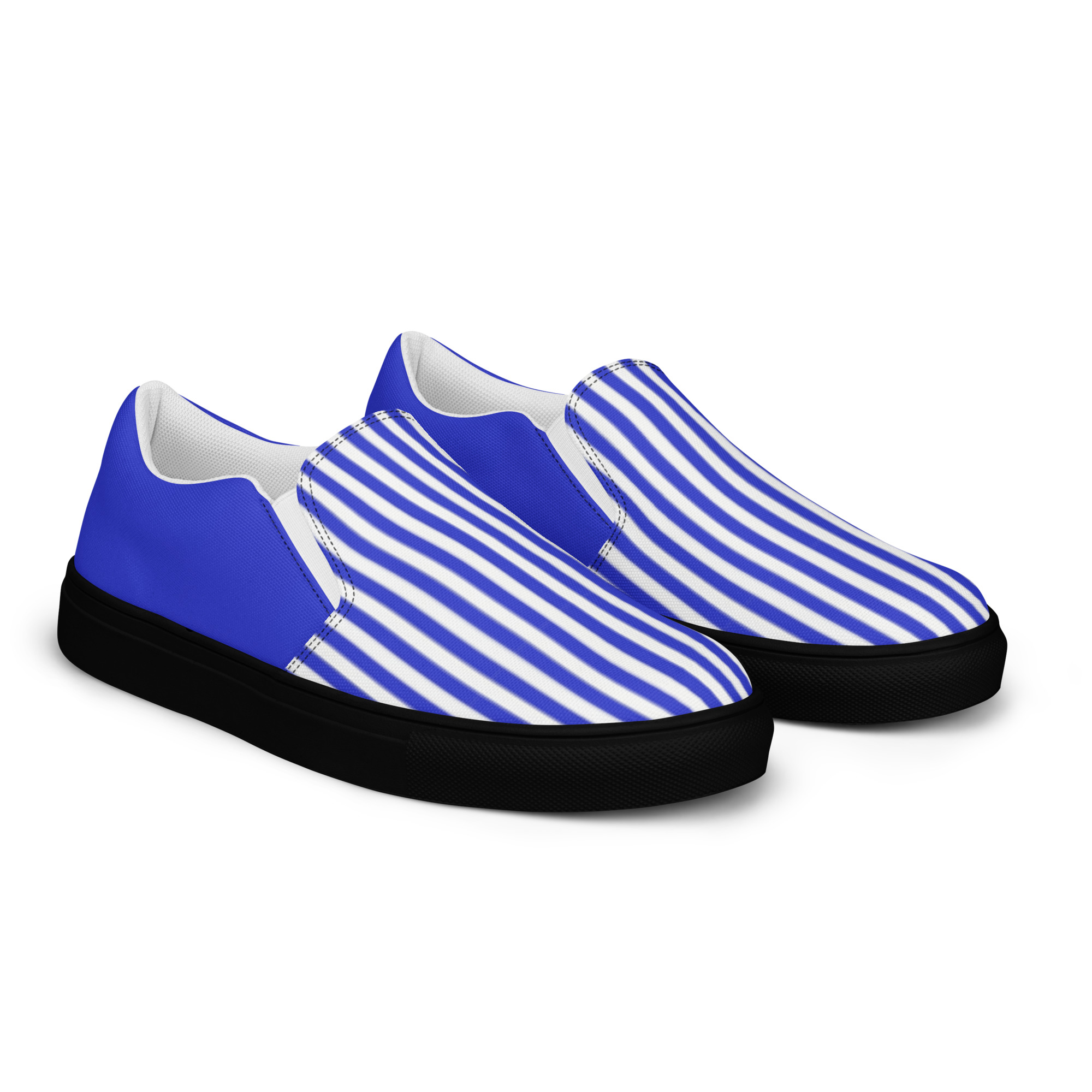 mens slip on canvas shoes black right front 68c4962638421 jpg