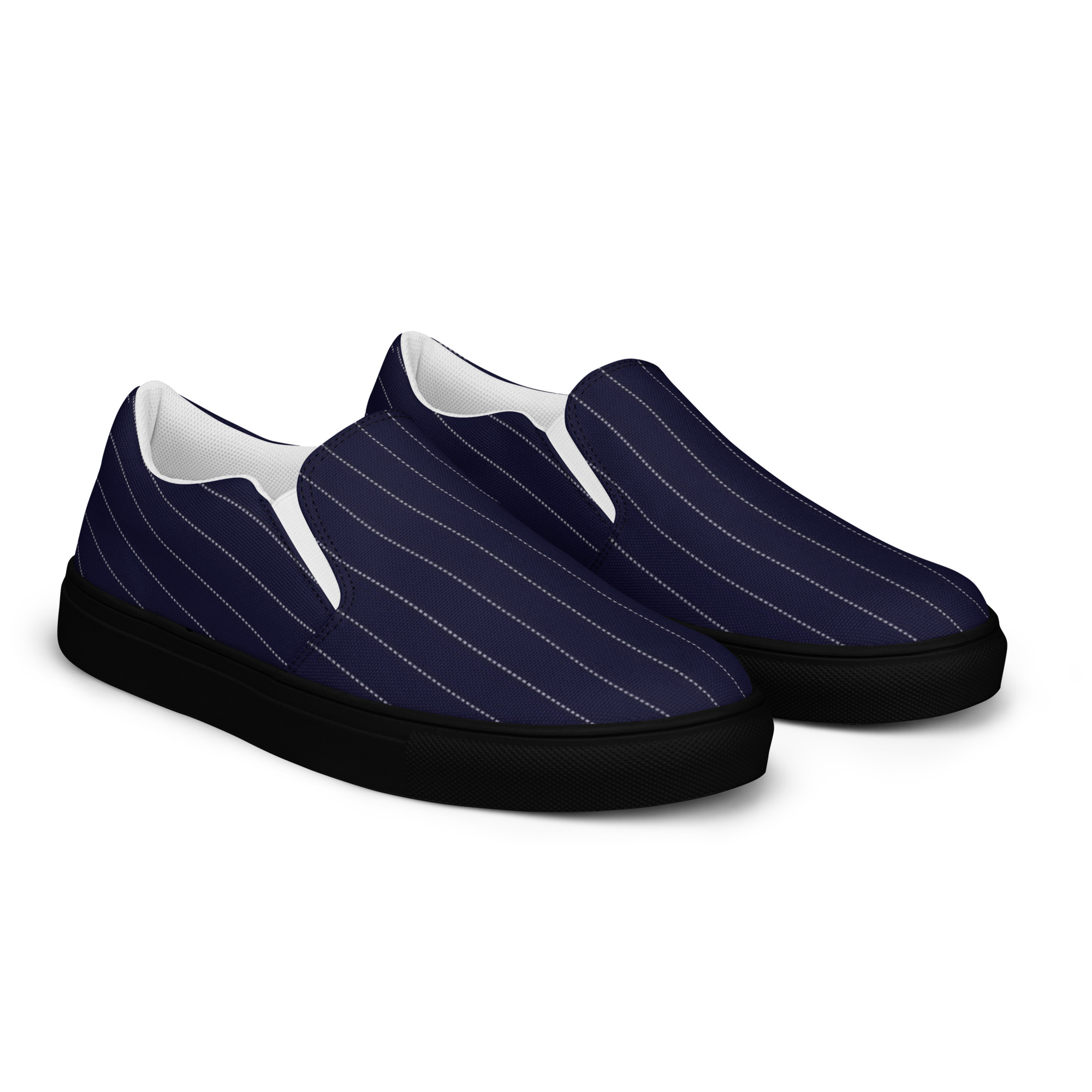 mens slip on canvas shoes black right front 68c4a50fcd1a7 jpg