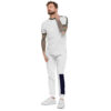 unisex fleece sweatpants white left front 68d874b5903b3 jpg