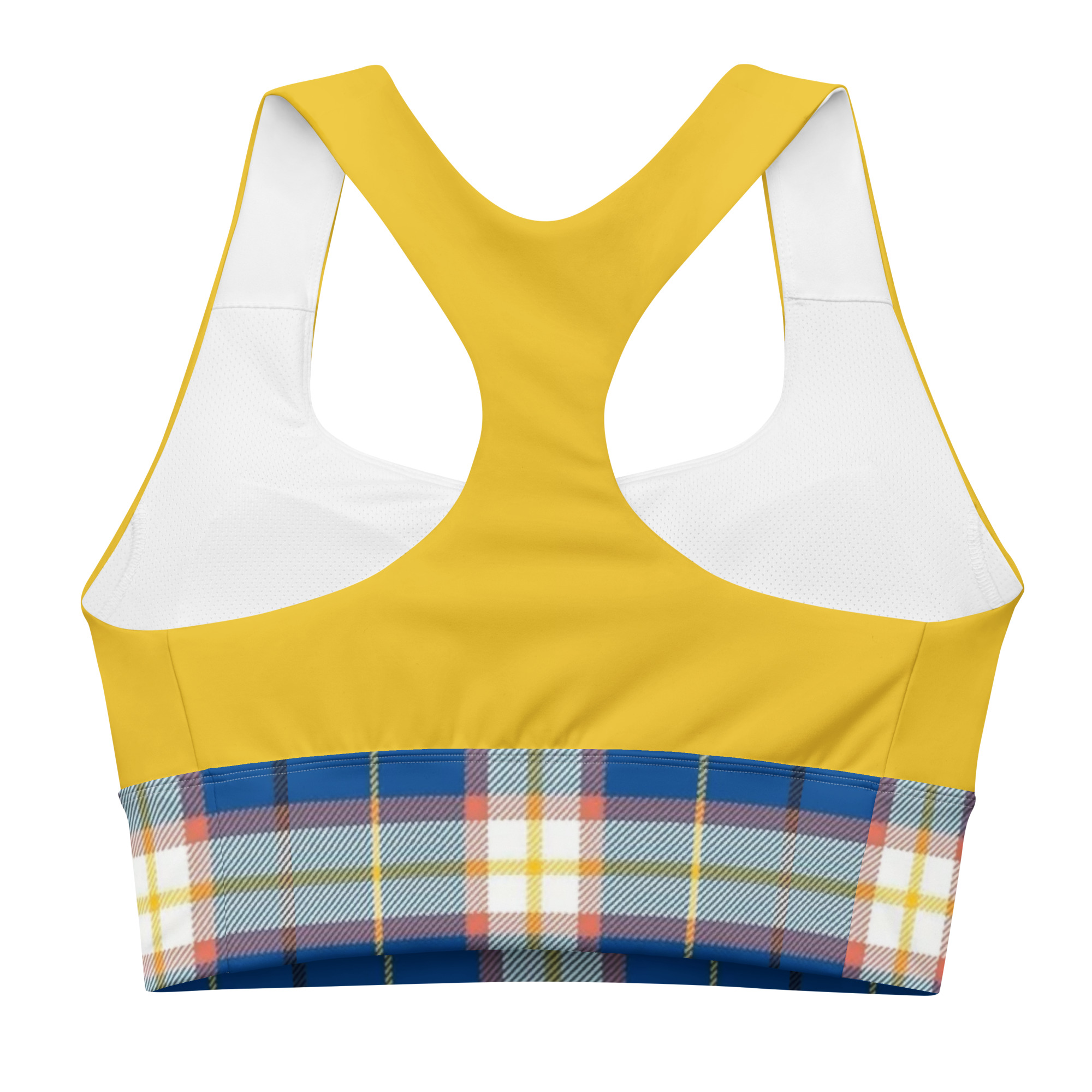 all over print recycled longline sports bra white back 68f9623865674 jpg