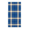 The Tartan Series (Gasperie) Towel blue and white flat art concierge clothing jpg The Tartan Series (Gasperie) Towel blue and white flat art concierge clothing jpg