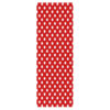 The Bauhaus Series (Red Pocka Dots) Yoga Mat red and white front art concierge clothing JPG