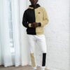 Javen Lofty Look The Bauhaus Series (Khaki and Black) hoodie fleece sweatpants canvas deck shoes khaki black front art concierge clothing JPG