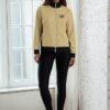 Skyler Lofty Look The Bauhaus Series (Khaki and Black) track jacket Yoga Leggings canvas deck shoes khaki black front art concierge clothing jpg