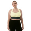 all over print recycled longline sports bra white front 691bf7f6db5d2 jpg