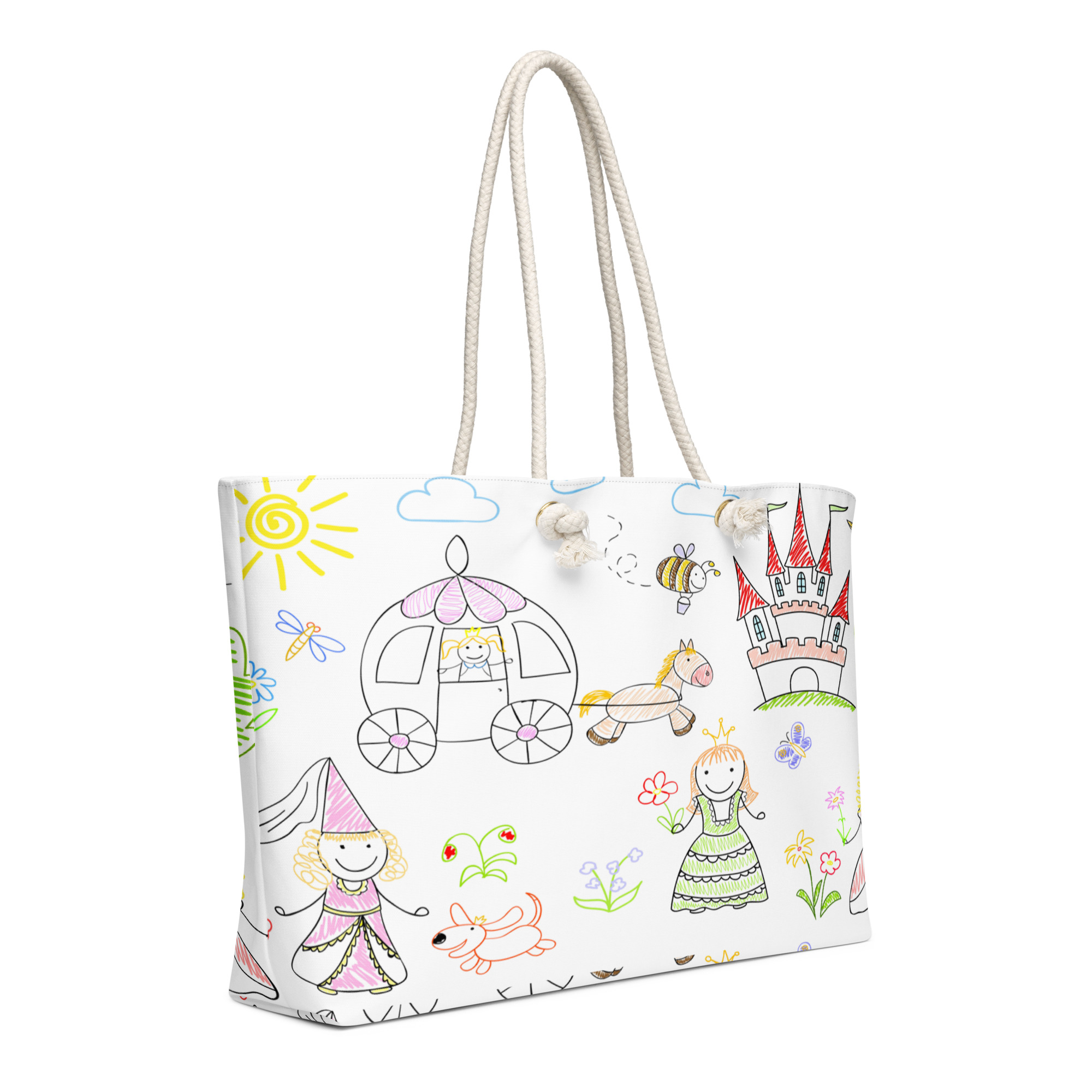 weekender bag white 24x13 right front 693a3f7770cae jpg