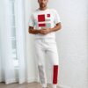 Sebastian Lofty Look The Bauhaus Series (Silver and Crimson) Men’s Slip-on Canvas Shoes art concierge clothing JPG