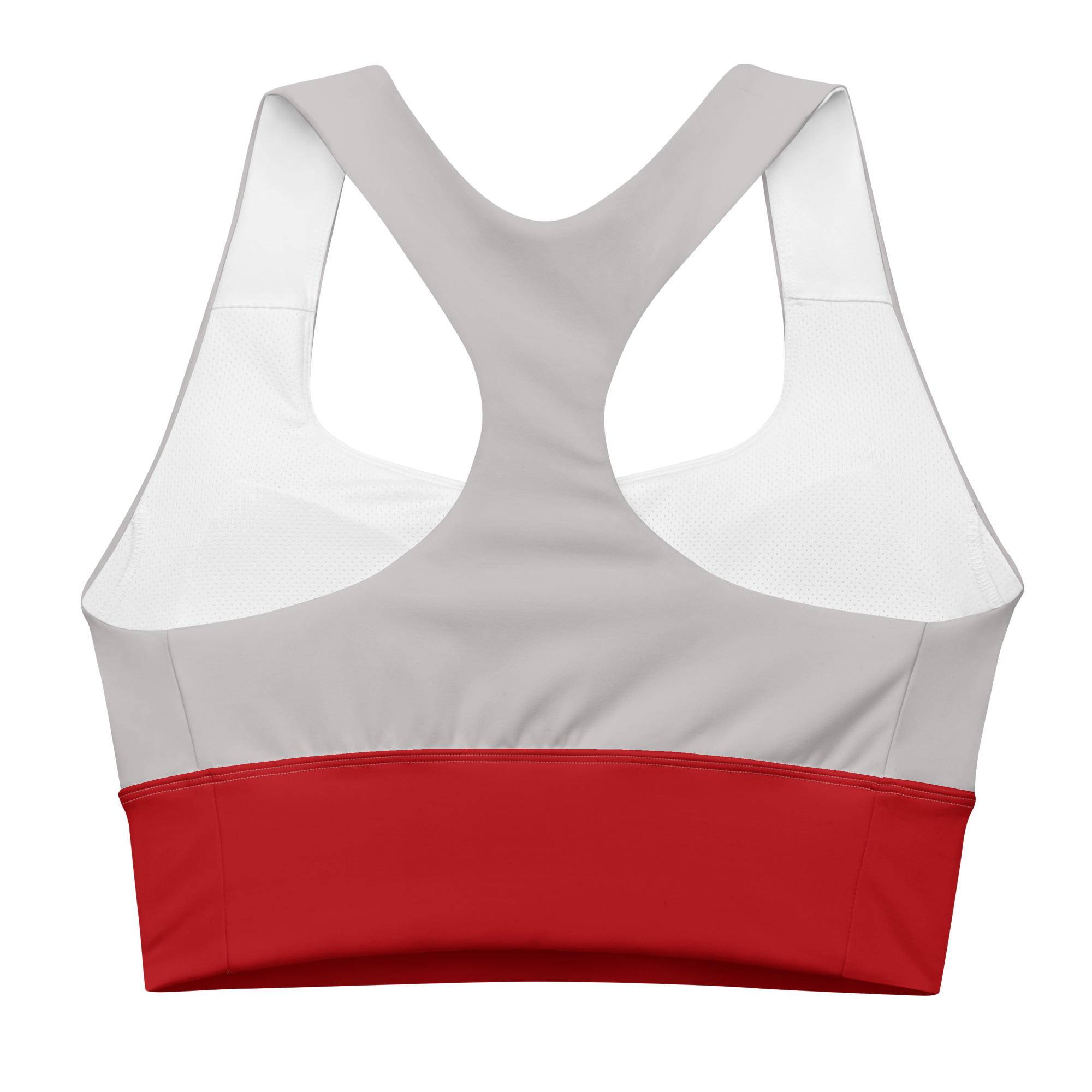 all over print recycled longline sports bra white back 6986d59b70be6 jpg