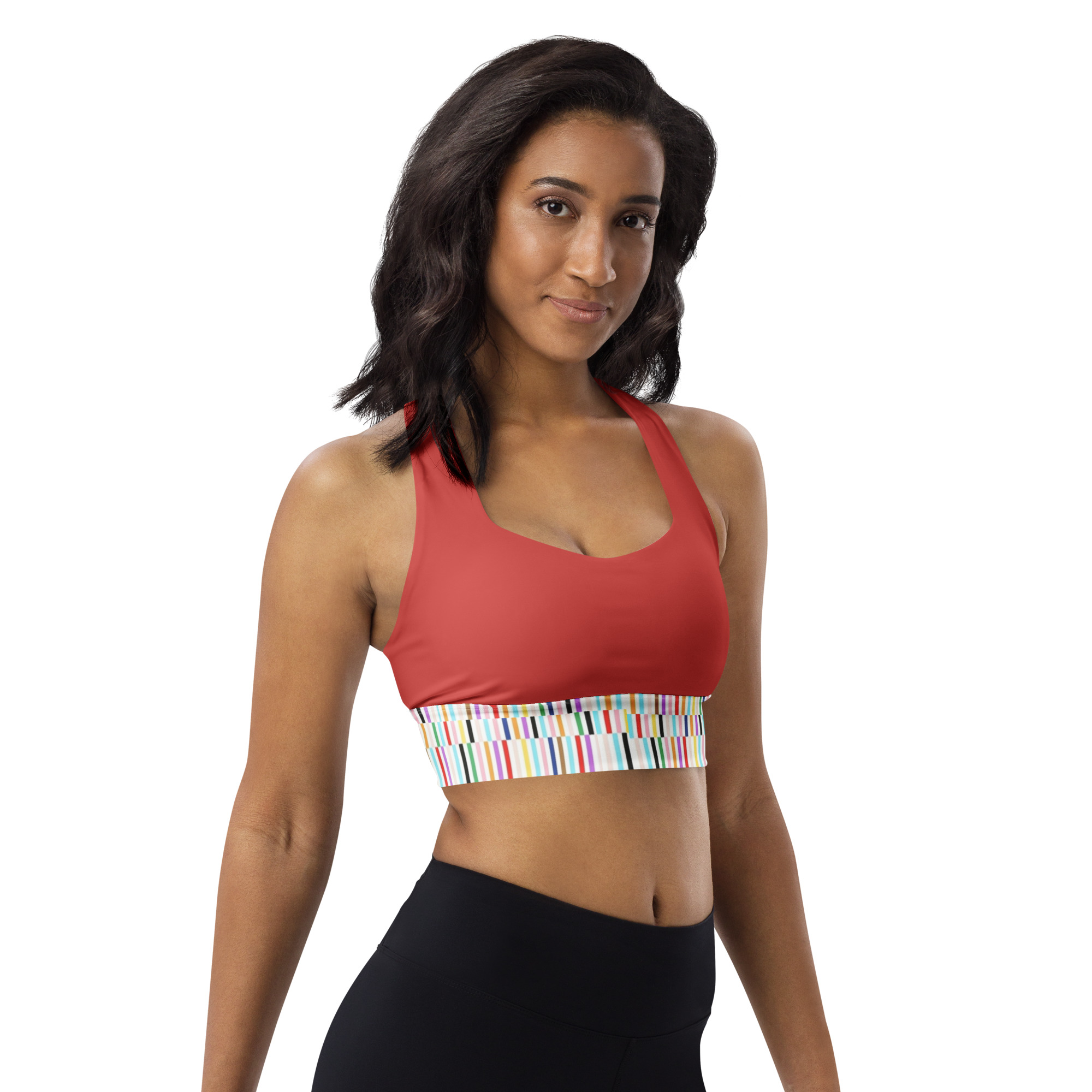 all over print recycled longline sports bra white right front 698a94d79af9d jpg