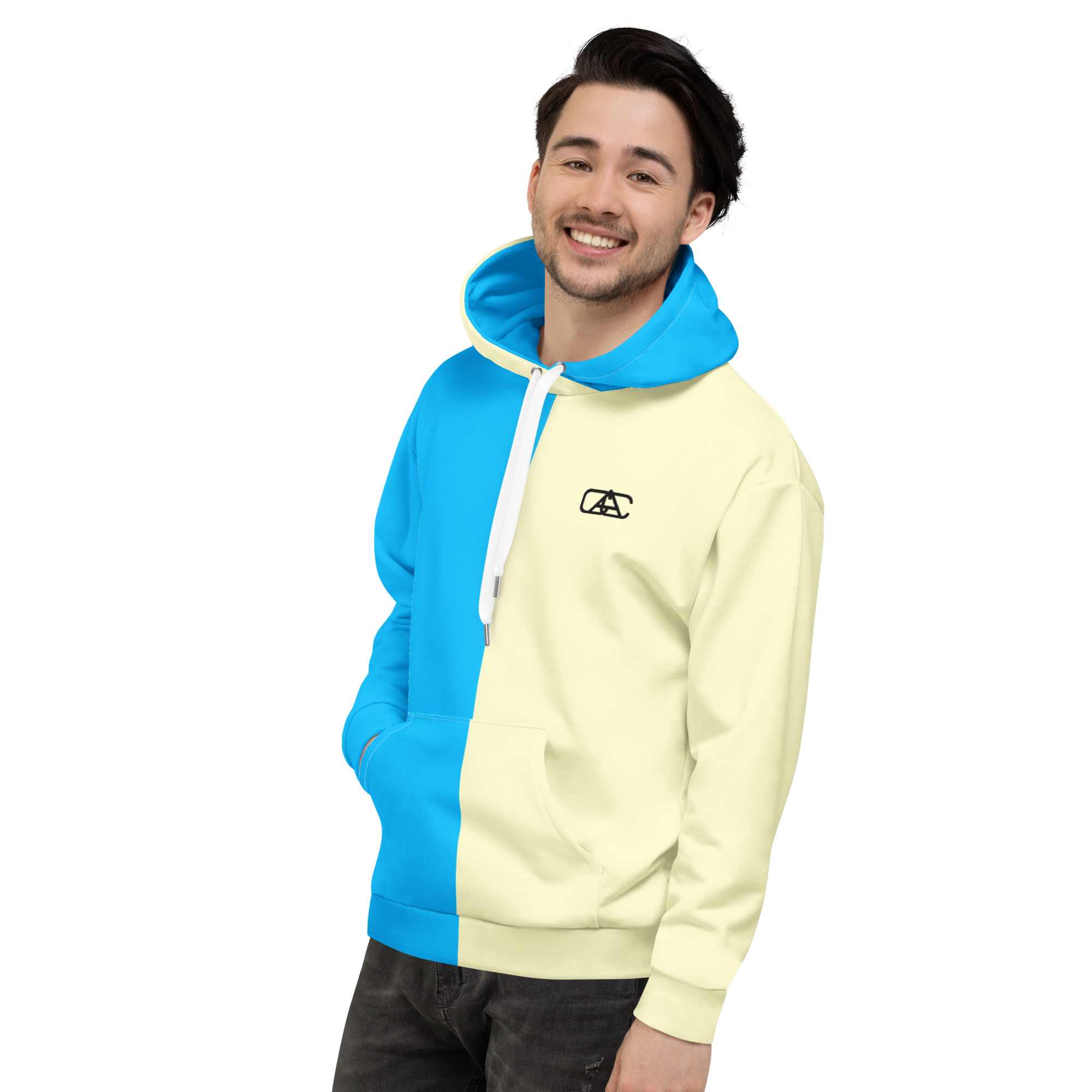all over print recycled unisex hoodie white left 698a618cced58 jpg