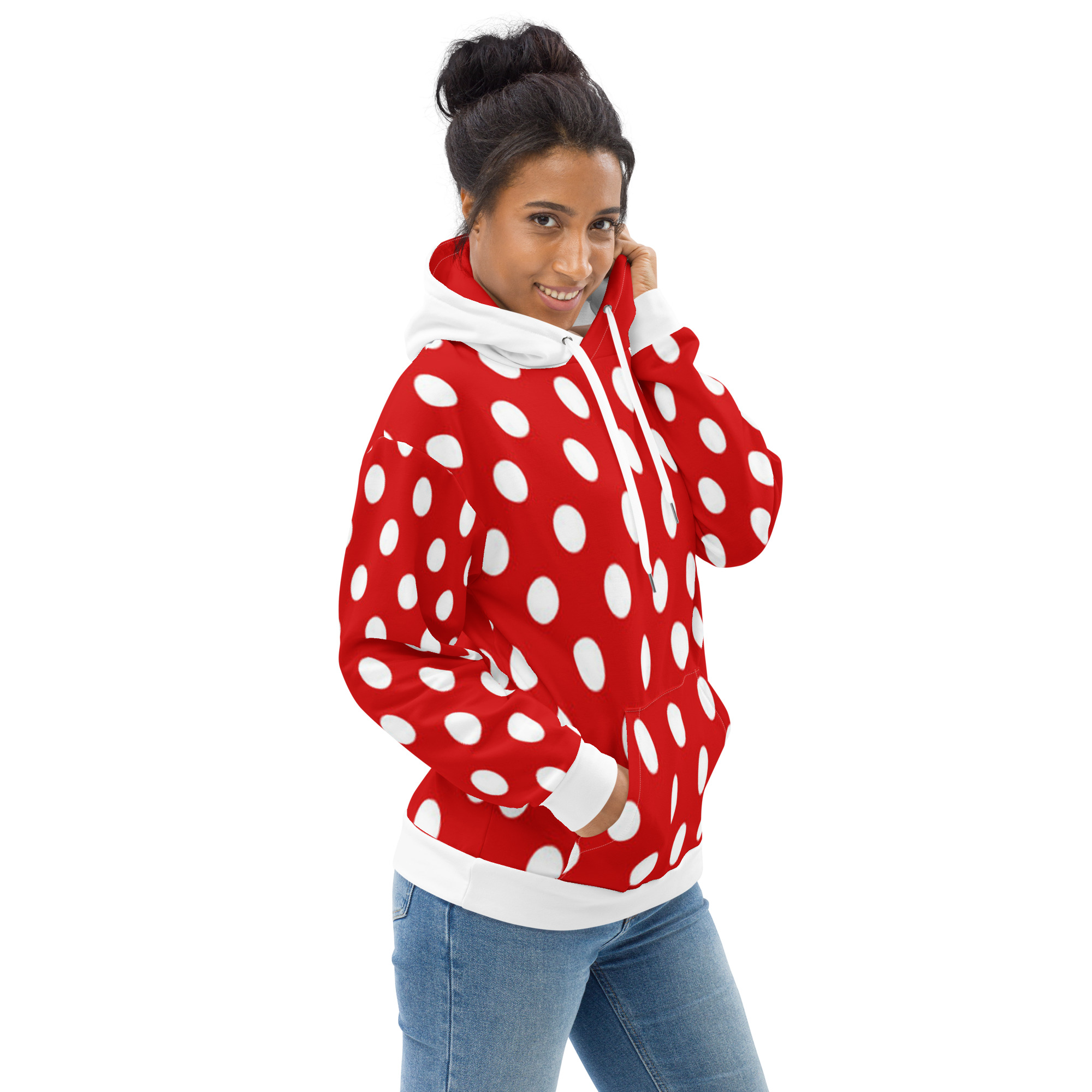 all over print recycled unisex hoodie white right 698936c834d30 jpg