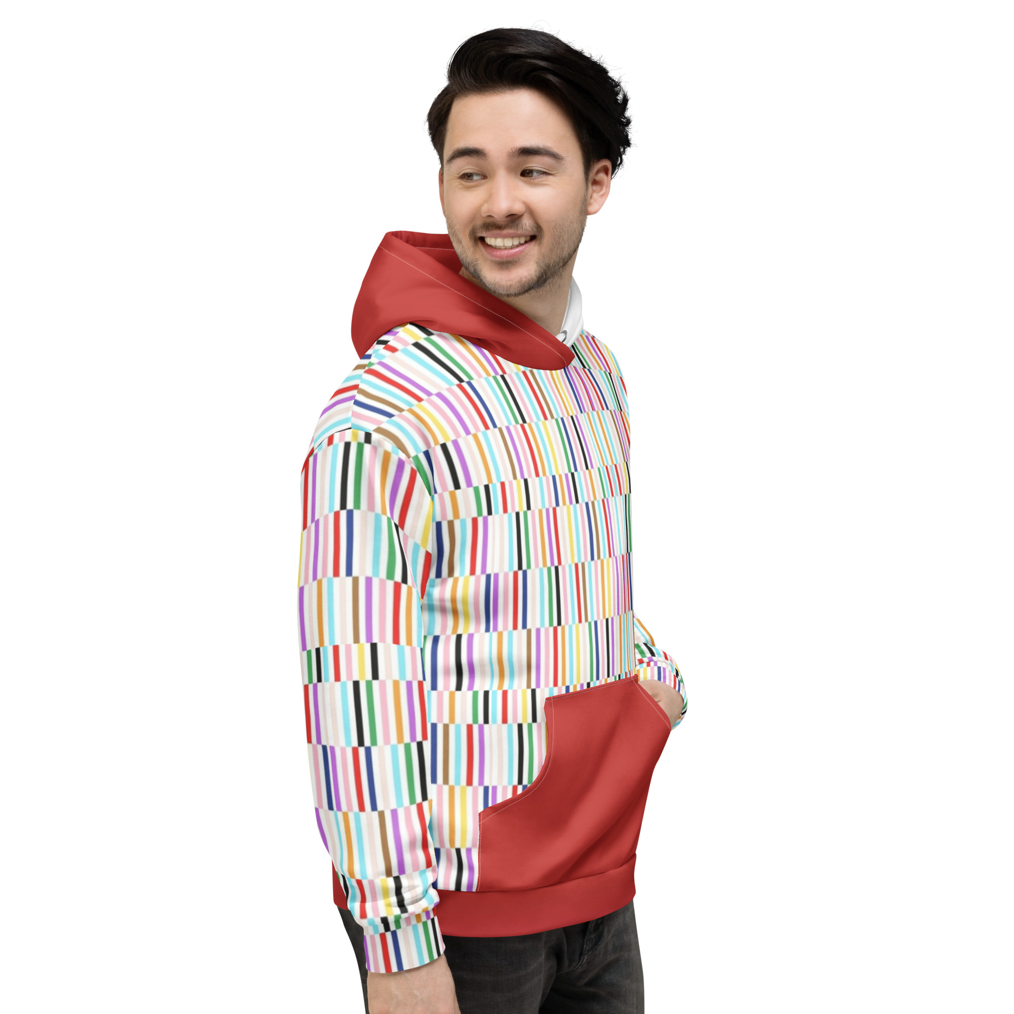 all over print recycled unisex hoodie white right 698aa2b318365 jpg