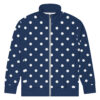 The Bauhaus Series (Pocka Dots) Track Jacket blue white front art concierge clothing JPG The Bauhaus Series (Pocka Dots) Track Jacket blue white front art concierge clothing JPG