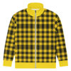 The Tartan Series (MaCleod) Track Jacket yellow tartan black front art concierge clothing jpg The Tartan Series (MaCleod) Track Jacket yellow tartan black front art concierge clothing jpg