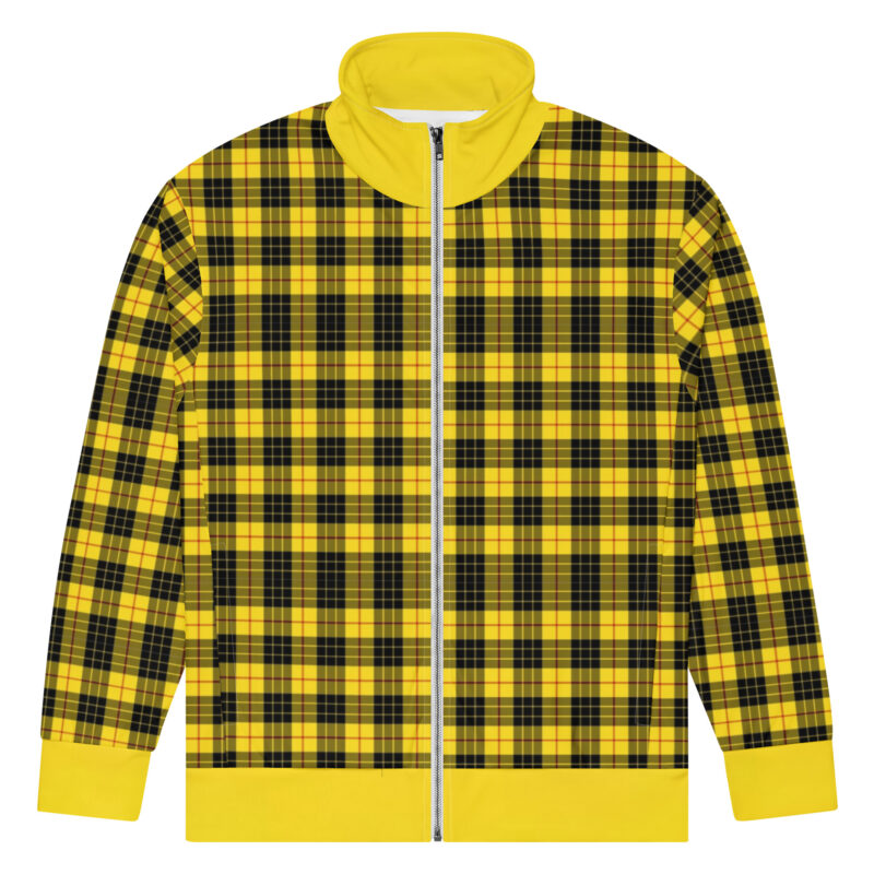 The Tartan Series (MaCleod) Track Jacket yellow tartan black front art concierge clothing jpg The Tartan Series (MaCleod) Track Jacket yellow tartan black front art concierge clothing jpg
