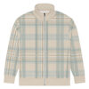 The Tartan Series (Austin Light Blue) Track Jacket light blue tan front art concierge clothing jpg The Tartan Series (Austin Light Blue) Track Jacket light blue tan front art concierge clothing jpg