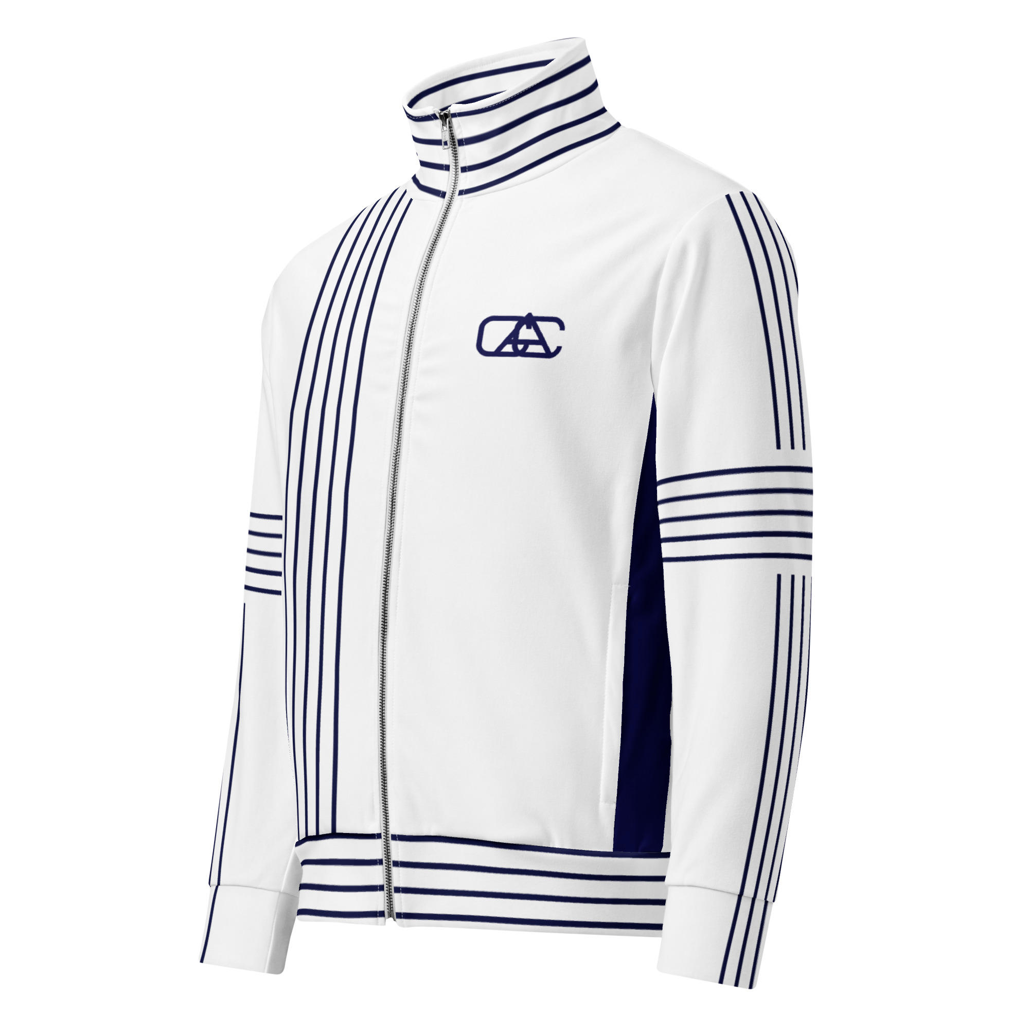 all over print recycled unisex track jacket white left front 698a7da12c31d jpg
