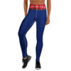 The Tartan Series (Macpherson) yoga leggings red blue front art concierge clothing JPG The Tartan Series (Macpherson) yoga leggings red blue front art concierge clothing JPG